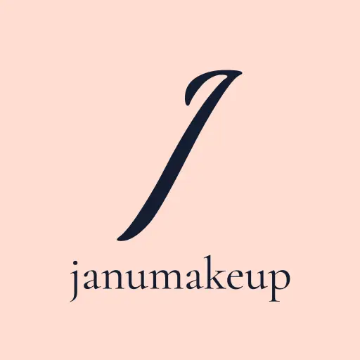Janu Makeup Logo Square Pink