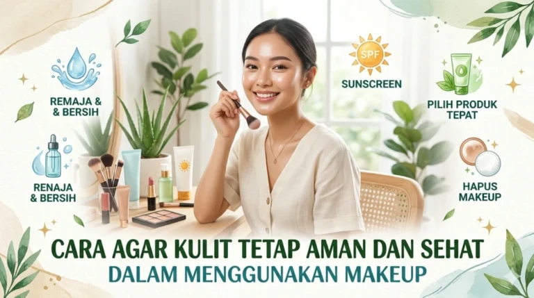 Cara Agar Kulit Tetap Aman dan Sehat dalam Menggunakan Makeup